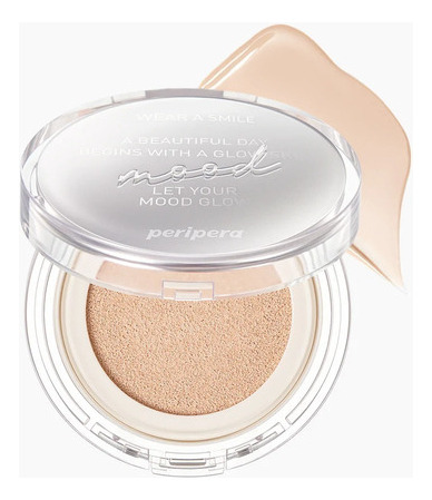 Base Peripera Mood Vegan Glow Cushion Spf50 Pa+++ Glass Skin