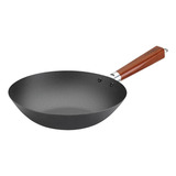 Wok De 11 Cuisinart Interior Exterior Preconserado Csw26 28 Color Negro