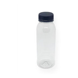 Botella Plastica Jugo Lechera Con Tapa Rosca 250 Cc X20 