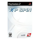 Top Spin   De Ps2