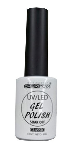 Esmaltes Semipermanente Cherimoya 8ml. Color Blanco