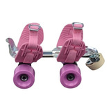 Patines Extensibles Metalicos Leccese Classic Rosa