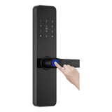 Cerradura Digital Biométrica F7 - Tt Lock Negro/azul