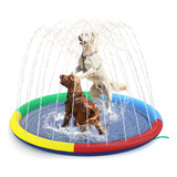 Almohadilla De Riego Para Piscina De Mascotas Dogs Splash De