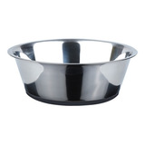 Comedero Cazuela Perro Gato Acero Inox Antideslizante N°2