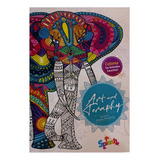 Libro Arte Y Terapia + Frases Positivas 48 Pag Para Colorear