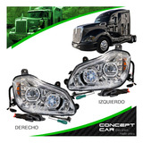 Par Faro Unidad Kenworth T680 Lupa Hiper Led Performance Cr