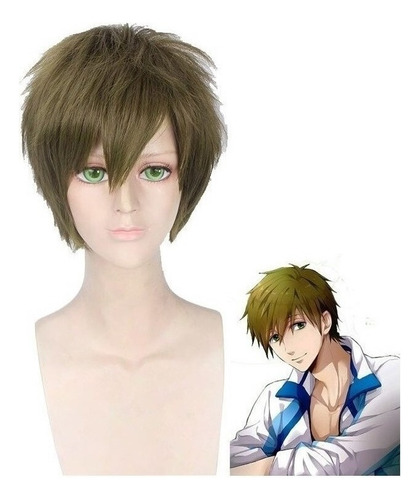 ¡gana Gratis! Disfraz De Peluca Makoto Tachibana Para Hombre