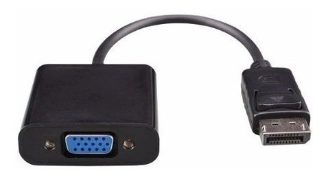 Cabo Adaptador Displayport Para Vga Fcadp4 P/dell Hp Lenovo