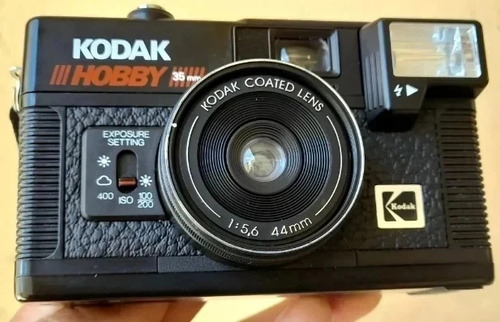 Câmera Fotográfica Kodak Hobby 35mm Analógica Vintage!