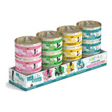 Latas De Comida Para Gatos Weruva 4 Sabores Variados Pack 12