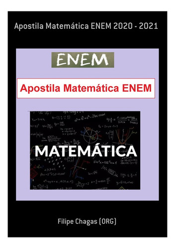 Livro Apostila Matemática Enem 2020 - 2021