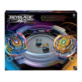 Beyblade Burst Pro Series. Estadio De Batalla. 2 Lanzadores