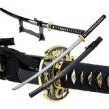 Espada Katana Samurai Japonesa Afiliada A Mano Con Soporte