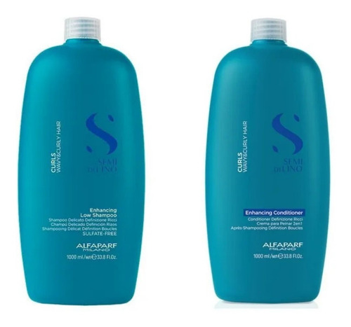 Shampoo E Condicionador Alfaparf Sdl Curls - Cabelo Cacheado