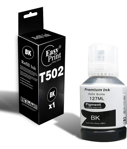 Easyprint  1 Botella De Tinta De Repuesto Para T502 502 Tin