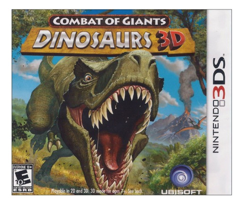 Combat Of Giants Dinosaurs 3d (mídia Física) - 3ds (novo)