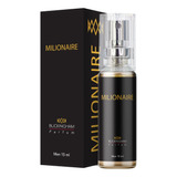 Perfume Masculino Milionaire 15ml Buckingham Parfums Com 40% De Óleo De Essência Homem Rico E Elegante 