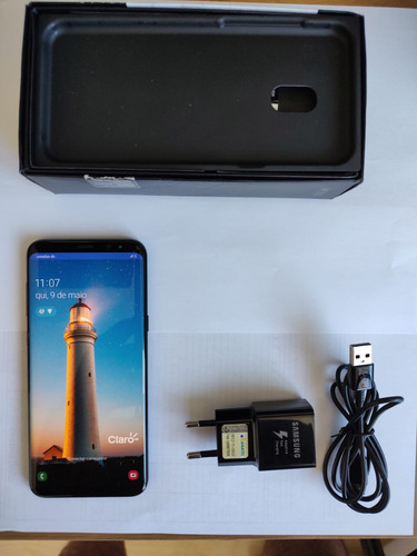 Samsung Galaxy S8+ 64/6gb Sem Uso, Garantia Preto 