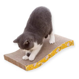 Rascador Para Gatos  Carton Corrugado + Catnip Hierba Gatera