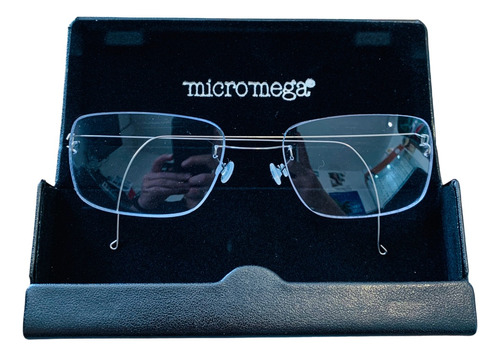 Lentes Armazón Micromega Original De Titanio Modelo Andro