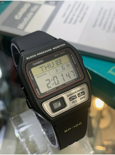 Relógio Casio Bp-120 - Relíquia Vintage - Na Caixa