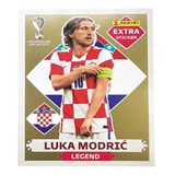 Figurinha Extra Legend Ouro Copa Do Mundo 2022 Luka Modric