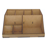 Caja Organizadora  De Cosméticos En Mdf