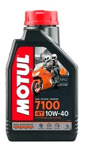 Aceite Motul 7100 4t 10w-40 Sintético Api Sn Ma2 Motos Liber