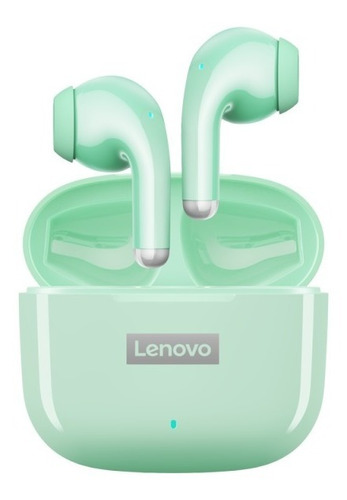 Audífonos Lenovo Bluetooth Livepods Lp40 Pro Verde