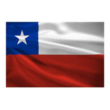 Bandera Chilena 90x150 Cm