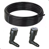 2 Conector Engate Filtro Combustível Mangueira Tecalon Palio