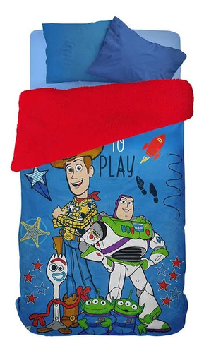 Frazada Corderito Piñata 1 ½ Plaza - Toy Story New