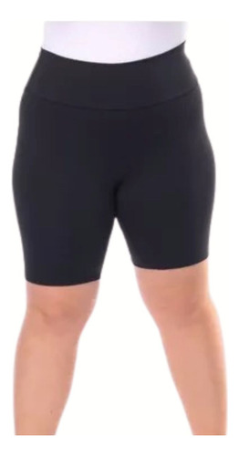 Bermuda Shorts Leggings Academia Fitness Plus Size