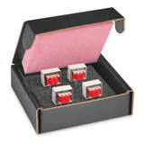 Cajas Para Envíos Componentes Pequeños Esd -7x7x3cm -100/paq