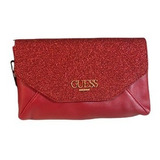 Bolsa Bandolera Cruzada Marca Guess Con Broche Al Frente