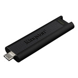 Memoria Kingston Datatraveler Dtmax 512gb Usb-c 3.2 Gen2 1000mb/s 900mb/s Color Negro Liso