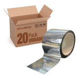 Cinta Adhesiva Aluminizada 72mm X 50mts Para Conductos - 20u