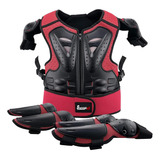 Starknightmt Traje De Armadura De Motocicleta Para Niños, .