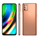 Usado: Motorola G9 Plus 128 Gb Ouro - Excelente