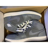 Nike Jordan 1 Mid Bg Grey/white