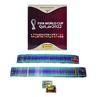 Álbum Panini Mundial Qatar 2022 Completo Pasta Dura A Pegar | Meses sin interés