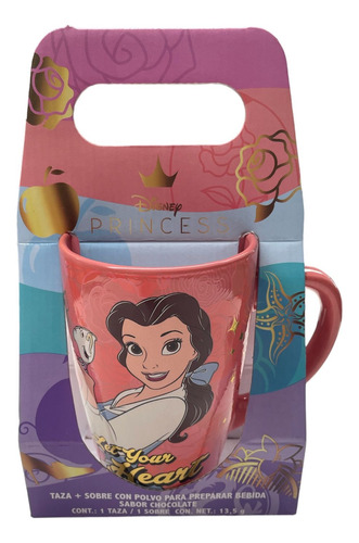 Taza Disney Princesas Villanas Ceramica 100 Años 