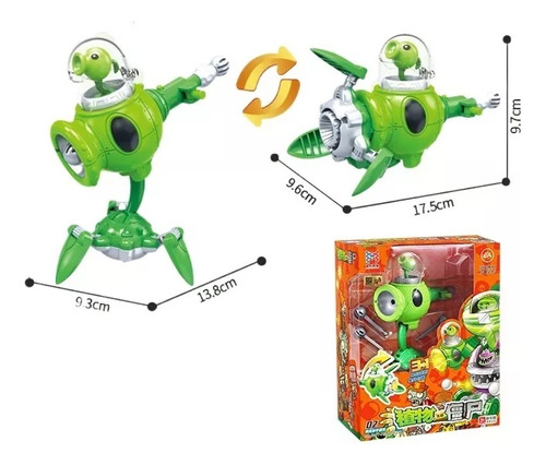 S Plants Vs Zombies Toys Metamorfosis Body Machine