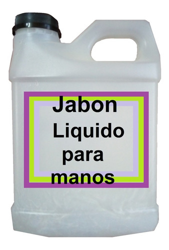 Jabón Liquido Para Manos, Máxima Calidad 4 Litros