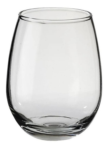 Vaso Vidrio Copa S/tallo Copón Vino Gourmet Rigolleau X6