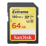 Tarjeta De Memoria Sandisk Sdsdxv6-064g-gncin  Extreme 64gb