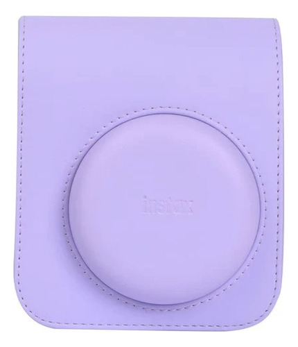 Funda Para Cámara Instax Mini 12 Morado Fujifilm Color Violeta