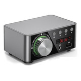 Amplificador De Áudio Digital Duplo Bt5.0 Mini Stereo 100w 1