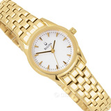 Relogio Bulova 97l111 26mm Diamond Dourado Feminino